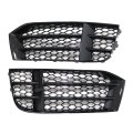 2pcs Fog Light Cover Grill Front Bumper Lower Grille For Audi Rs5 2010 2016 Replace 8t0807681f 8t0807682f