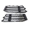 2pcs Fog Light Cover Grill Front Bumper Lower Grille For Audi Rs5 2010 2016 Replace 8t0807681f 8t0807682f