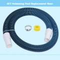 1 2 Swimming Pool Filter Hose For Above Grounds Pool Vacuums With Clamp 3ft 6ft Set