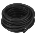 Silicone Foam Seal Strip 6mm 0 24 Dia 5 Meters 18 04 Ft Long Sponge Rubber Weather Round Cord Solid For Diy Warehouse Pads 