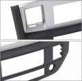 Kuafu Stereo Radio Double Din Dash Kit Compatible With 2006-2009 Dodge Ram Pickup Replacement For Gnt56215007 Install Bezel