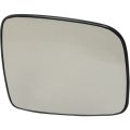 Passenger Side Mirror Glass For Jeep Liberty 2002 2003 2004 2005 2006 2007 Non Heated Convex Type With Backing Plate 