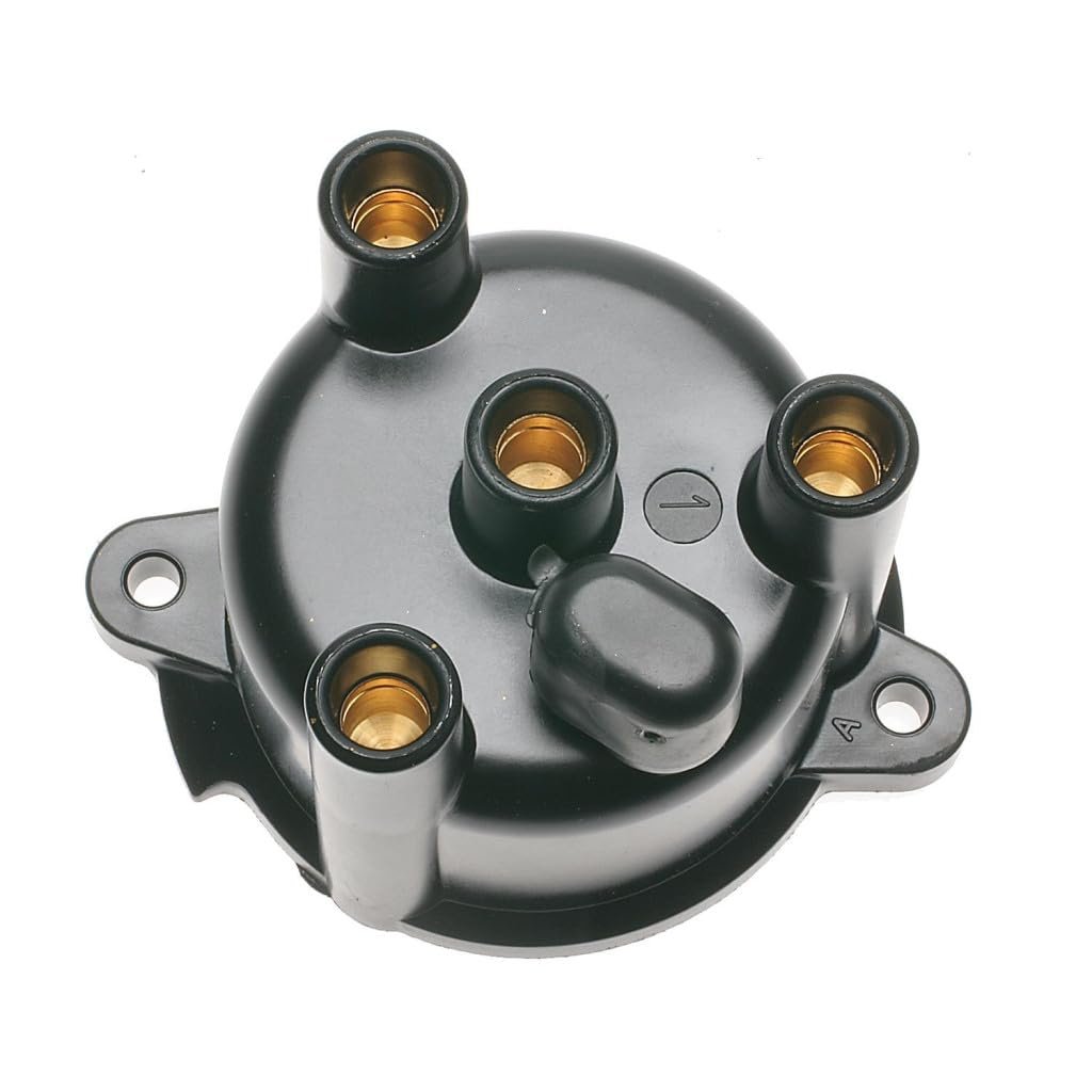 Distributor Cap For Geo Metro 1990 To 1997 Black Polypropylene With Brass Terminals 4 Terminal Quantity Replacement 3332185570