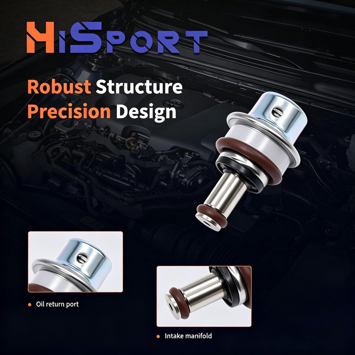 Fuel Injection Pressure Regulator Pr4016 Fits Kia Rio Rio5 Optima Magentis And Hyundai Sonata Accent 2005 To 2011 System