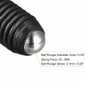 Uxcell Ball Point Set Screws 20pcs M10 X 16mm High Carbon Steel Metric Spring Hex Socket Grub Screw