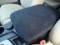 Car Console Covers Plus Hand Designed For Toyota Sequoia 2007-2023 Fleece Center Auto Armrest Cover Protector Dark Gray