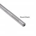 Uxcell 6 5mm Chucking Reamer Hss Cobalt M35 Lathe Machine D4 Straight Flutes 130mm Length Round Shank Milling Cutting Tool For