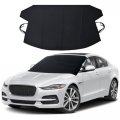 Windshield Snow Cover For Car 600d Oxford Fabric Ice And Frost Protector Water Heat Proof Standard 69 In X 42 Sedan Suv Coupe 
