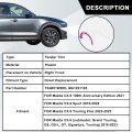 Front Right Side Fender Molding Trim For Mazda Cx-9 2016-2023 Replace Tk4851w20d Ma1291105 Passenger Flare Wheel