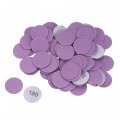 Uxcell 100pcs 1-inch Purple Sanding Discs 180 Grits Hook And Loop Professional Aluminum Oxide Sand Paper Mini Size For Wood