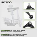 8pcs Front Suspension Kit Inner Outer Tie Rod End Sway Bar Link Lower Ball Joint Replacement For Buick Lesabre Cadillac Deville