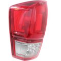 Toyota Tacoma 2016 2017 Tail Light Driver Side Trd Sport Off Road Model Replacement For To2800198 Halogen Clear And Red Lens 