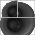 Auto Dynasty Non Fog Lamps Ch1038212 Front Light Bezel Compatible With Dodge Challenger 2015-2023 Driver Left Side Matte Black