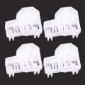 Front Passengers Window Regulator Repair Glass Channel Guides With Sash Connector Clips 4pcs 22697622