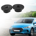 X Autohaux 2 Pcs Radiator Lower Insulator Mount Bushing For Hyundai Elantra 2017-2020 25336-f2000