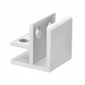 Uxcell 90 Degree Glass Clamp 4pcs For 8-12mm Aluminum Alloy Shelf Support Bracket Double Side Holder Cabinet Cupboard