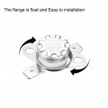 Uxcell Ksd301 Thermostat 160a 320a F 10a Normally Closed N C Adjust Snap Disc Temperature Switch For Microwave Oven Coffee