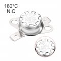 Uxcell Ksd301 Thermostat 160a 320a F 10a Normally Closed N C Adjust Snap Disc Temperature Switch For Microwave Oven Coffee