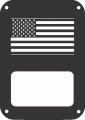 Jeeptails Usa Flag Tail Lamp Light Covers For Jeep Jk Wrangler 2007-2018 Black Set Of 2 
