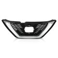 Front Bumper Upper Grille Assembly For Nissan Qashqai Rogue Sport 2020 2021 Chrome Finish Replaces Ni1200320 623106mr0a 