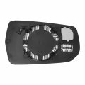 Non Blind Spot Gm1324212 Factory Style Flat Side View Mirror Heated Glass Lens Manual Adjust Compatible With Chevy Malibu