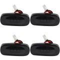 Led Side Marker Lights For 2003-2009 Dodge Ram 2500 3500 Smoked Red Yellow Clearance Light 4pcs 