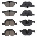 Ocpty Ceramic Brakes Pads Quick Stop Front Rear Brake Pad Fit For 2007-2017 Bmw X5 2010-2017 X6