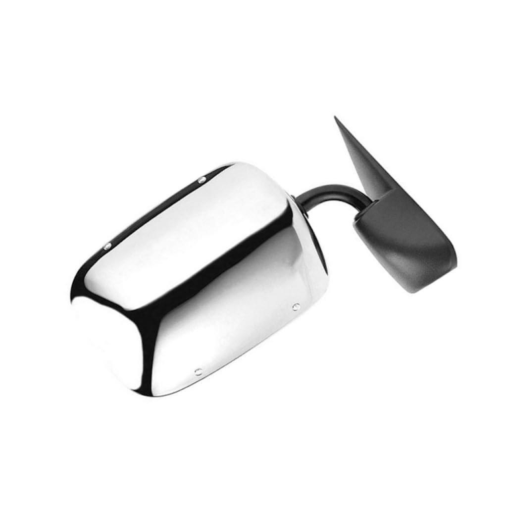 Dodge Ram 1500 Ram 2500 3500 1994 1995 1996 1997 Door Mirror Passenger Side Chrome Convex Manual Foldaway Non-heated