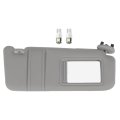 Passenger Side Sun Visor For Toyota Camry 2006-2011 Withoutroof Gray Right Sun Replace 74310-06750-b0 