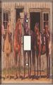 Decorative Light Switch Plate Cover Horse Gathering 