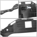 Auto Dynasty Fo1032102 Front Bumper Cover Support Bracket For Ford Focus 2008-2011 Driver Left Side Polished Black