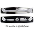 Rv Mobile Motor Home Bathroom 8-in Shower Faucet Valve Two Handle Chrome 