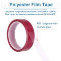 2 Rolls Heat Tape 1 X 108ft High Temperature Resistant Transfer For Sublimation Press Vinyl Electronics 3d Printers Diy Crafts