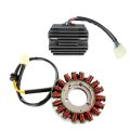 Stator And Rectifier Set For Suzuki Gsx R600 1997 2000 R750 1999 R750w 1996 Voltage Regulator Magneto Kit 