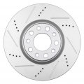 Ocpty Brakes And Rotors Set With 2 Front Brake Rotots 4 Ceramic Pads Fit For 2016-2018 Fiat 500x 2015-2018 Jeep Renegade