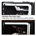 G-plus Headlight Head Lamps Compatible With 1994-2001 Dodge Ram 1500 1994-2002 2500 3500 Clear Lens Black Housing Amber
