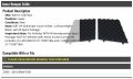 Lower Bumper Grille Kit Set Of 2 Compatible With 2006-2010 Bmw 550i M Aerodynamics Sport Package Excludes Vehicles Active