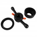 Qiilu 36 38 40mm 3 4mm Quick Release Hub Wing Nut Wheel Balancer Tire Change Tool B