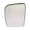 Heated Upper Mirror Glass For Freightliner Sprinter 2500 3500 2010 2011 2012 2013 2014 Driver Side Non Towing With Backing 
