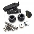 Hongk- No Cut Frame Slider Compatible With 2009 2010 2011 2012 Yzf R1 Yzfr1 Yzf-r1 Carbon B01bw4rdk2