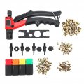Fafeicy Bt-603 Rivet Nut Gun Kit Carbon Steel Hander Setter Tool With Manual Rotation Back Device For M3 M4 M5 M6 Rivet