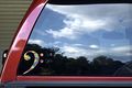 4 5in X Groovy Swirl Bass Clef Sticker By Stickertalk 