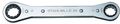 Stahlwille 25-7x8 Steel Ratchet Ring Spanners With Bi-hexagon 7mm X 8mm Diameter 109mm Length 17mm Width 
