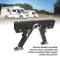 Keenso Rv Step Stair Support Stabilizer Height Adjustable Made Of Premium Steel Easy To Install For Travel Trailers And