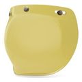 3 Snap Bubble Shield Hi Def Yellow Polycarbonate Face With Nutrafog Anti Fog And Uv Protection Universal Fit One Size 