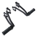 Tcmt Rear Passenger Footpegs Footpedal Mounts Fit For Kawasaki Vulcan S Vn650 15-21
