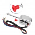 Qiilu Street Hot Rod 12v Universal Chrome Turn Signal Switch Flasher
