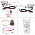 Street Hot Rod 12v Universal Chrome Turn Signal Switch Flasher