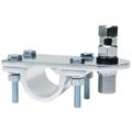 Roadpro Rp535 Heavy Duty Aluminum Mirror Mount With So-239 Connector 