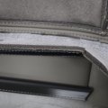 Secosautoparts Passenger Side Top Lean Back Replacement Leather Seat Cover Gray Compatible With Chevy Silverado 1500 2500 3500